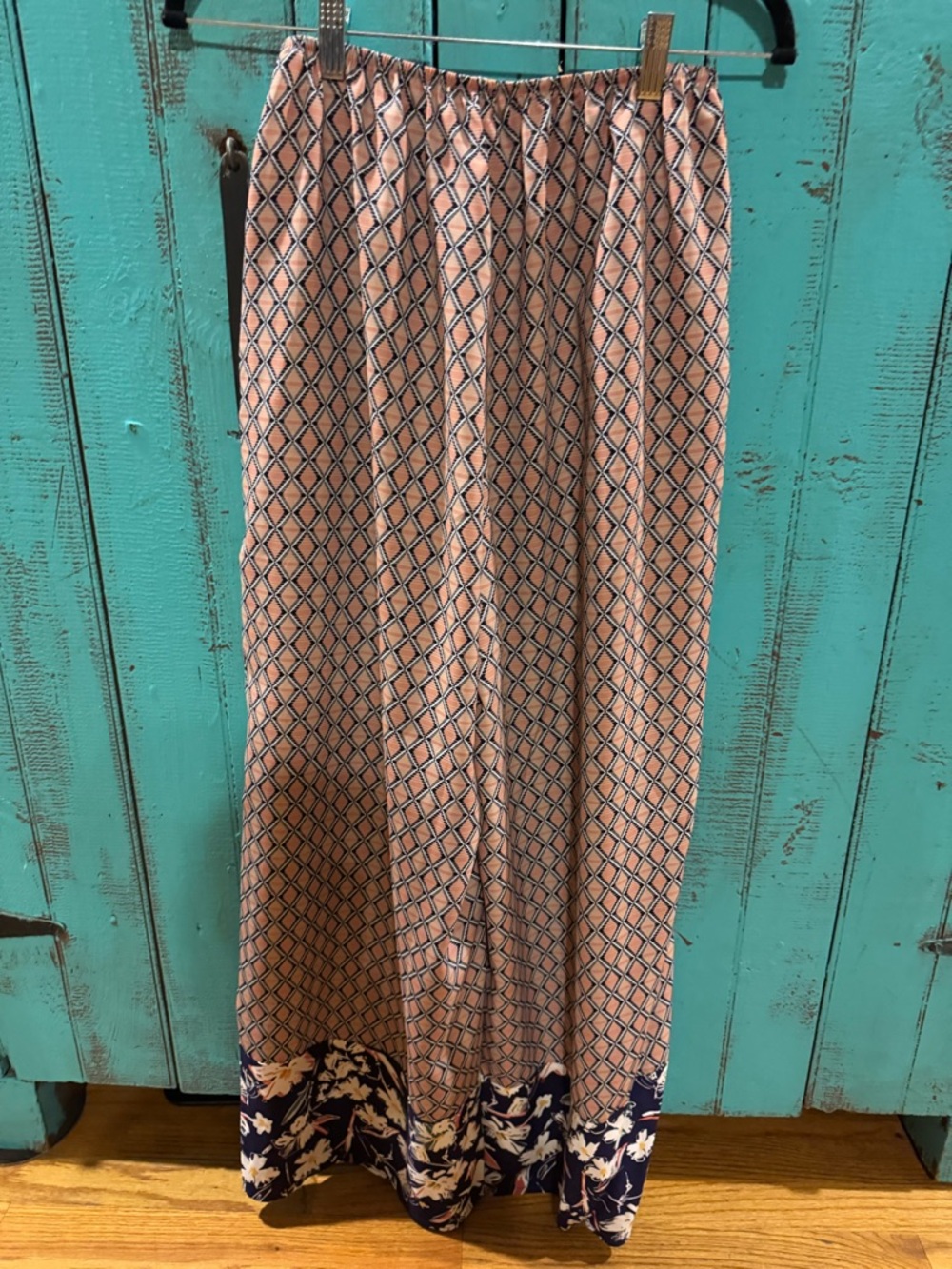 Women’s Pink Patterned Boho Pants